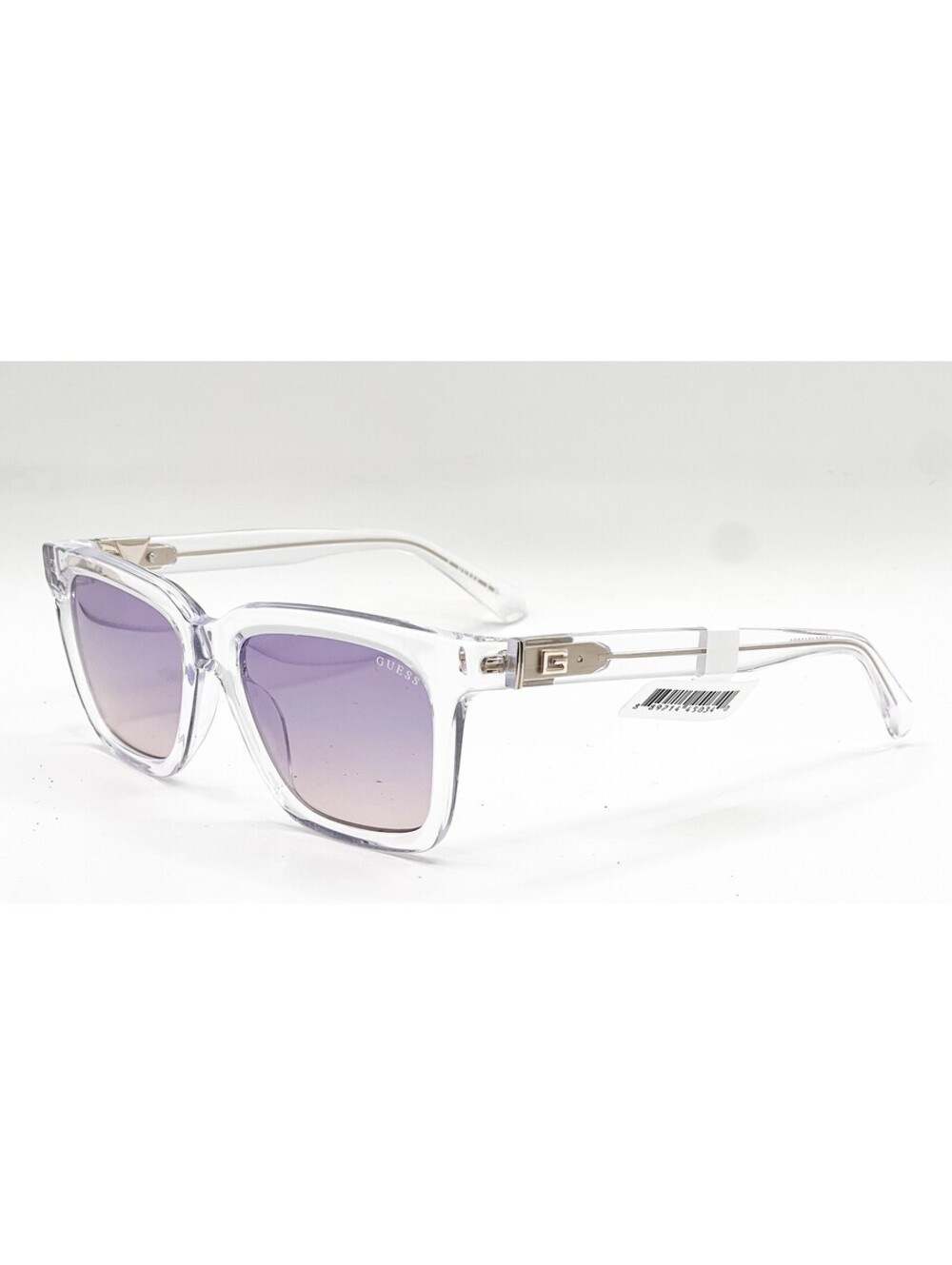 Guess Gu00064 27W Transparent Authentic Sunglasses 53-18-140
